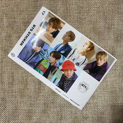 BTS [ 2017 Season's Greetings ] Official Sticker Set / New, Rare