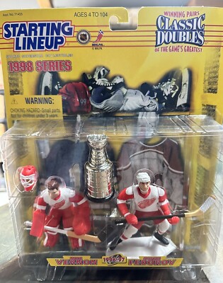 1998 Starting Lineup Classic Doubles Mike Vernon and Sergei