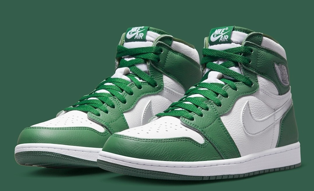 Nike Air Jordan 1 Retro High OG Gorge Green White DZ5485-303 Men's