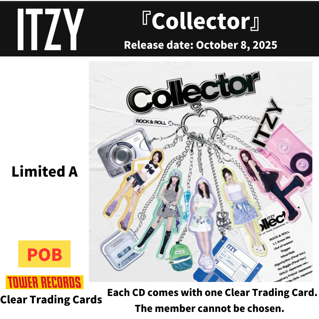 ITZY JAPAN 2nd ALBUM Collector ALL ver. SEALED CD OFFICIAL POB HMV