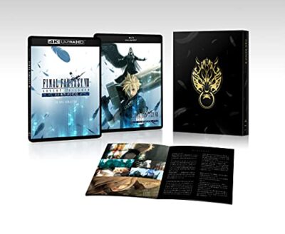 FINAL FANTASY VII ADVENT CHILDREN COMPLETE 4K HDR REMASTER BOX