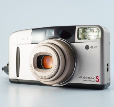 EX+++++ Canon Autoboy S Panorama Ai AF Point & Shoot 35mm Film