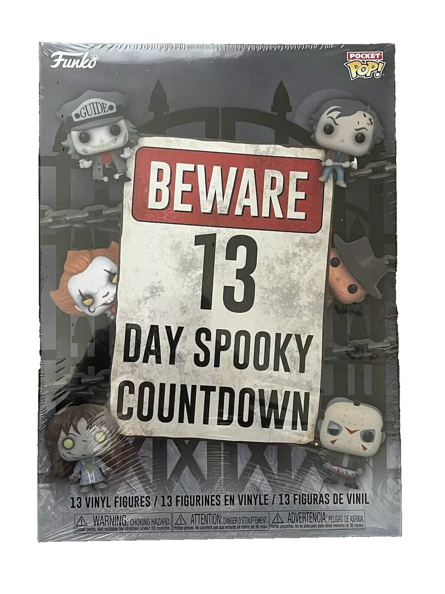 13 DAY SPOOKY COUNTDOWN FUNKO POP Advent Type Calendar Halloween