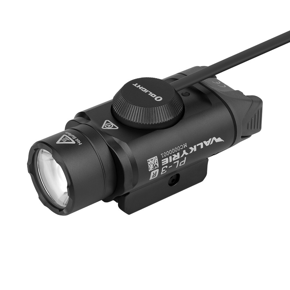 Olight PL-3R Valkyrie Rechargeable Rail Mounted Tactical Light