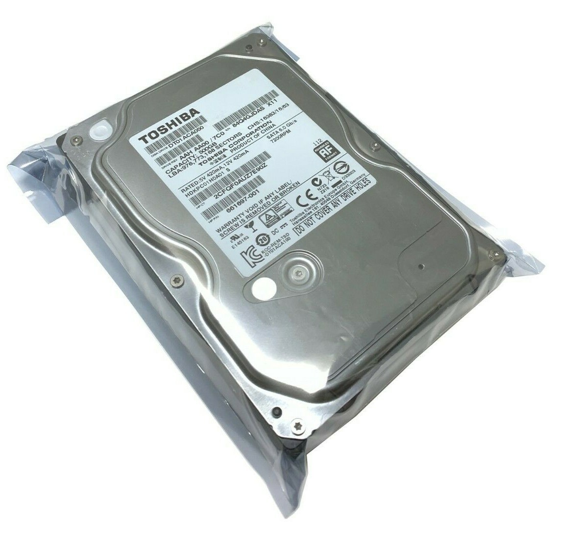 Toshiba DT01ACA050 500GB SATA III 6.0Gb/s Desktop Hard Drive PC