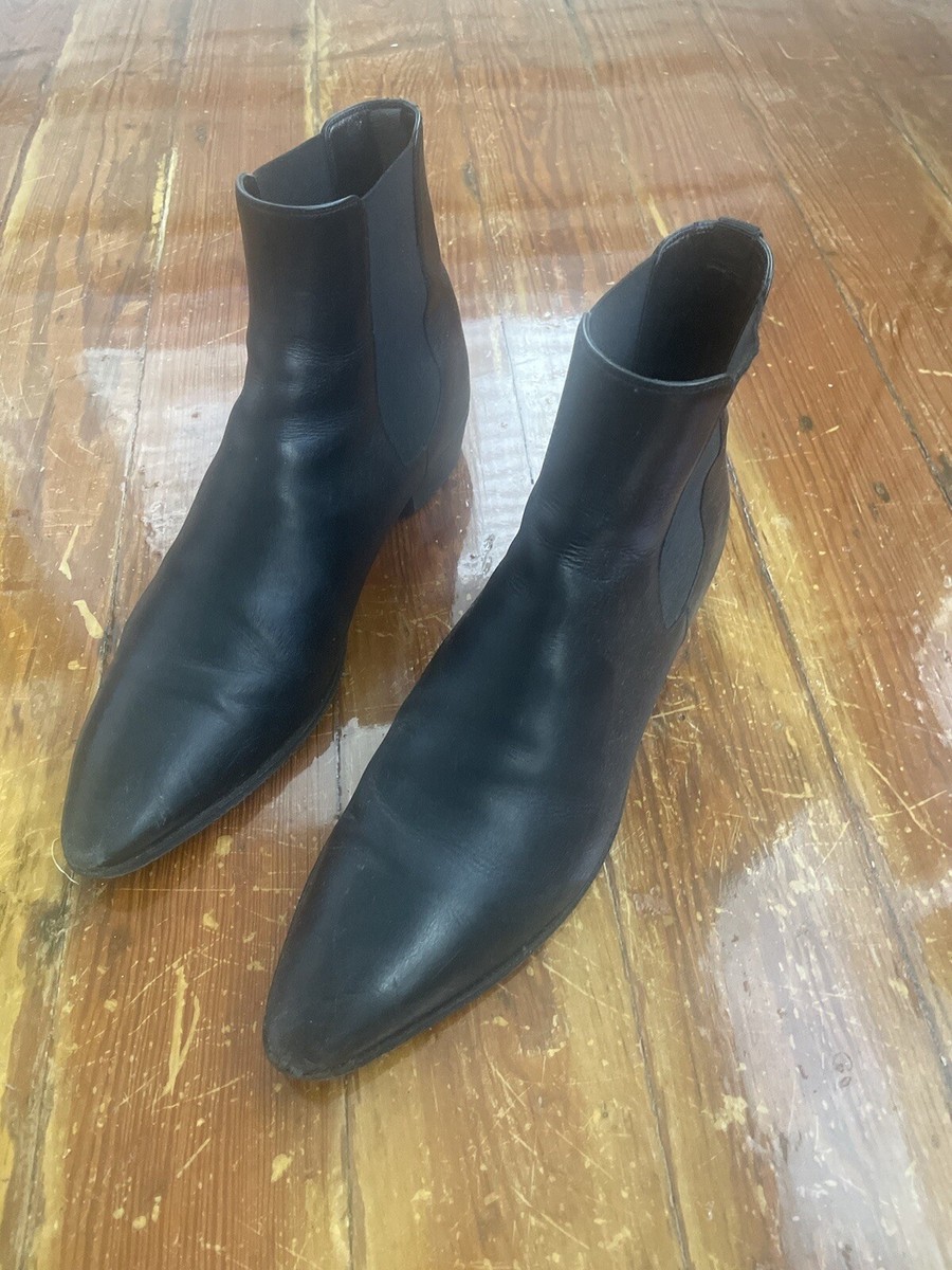 Celine SS19 Jacno 30mm Chelsea Boots Black 43.5 | eBay