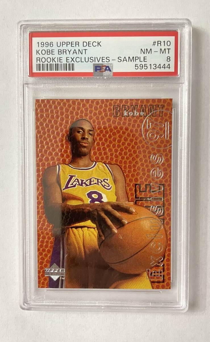 1996 Upper Deck SAMPLE Kobe Bryant Rookie Exclusive PSA 8! only 73