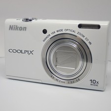 Nikon COOLPIX S6200 16.0MP Digital Camera - Silver for sale online
