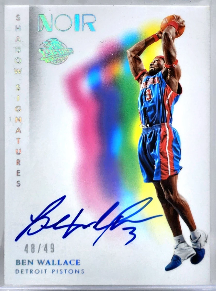 Ben Wallace Basketball Autographed Sports Trading Cards