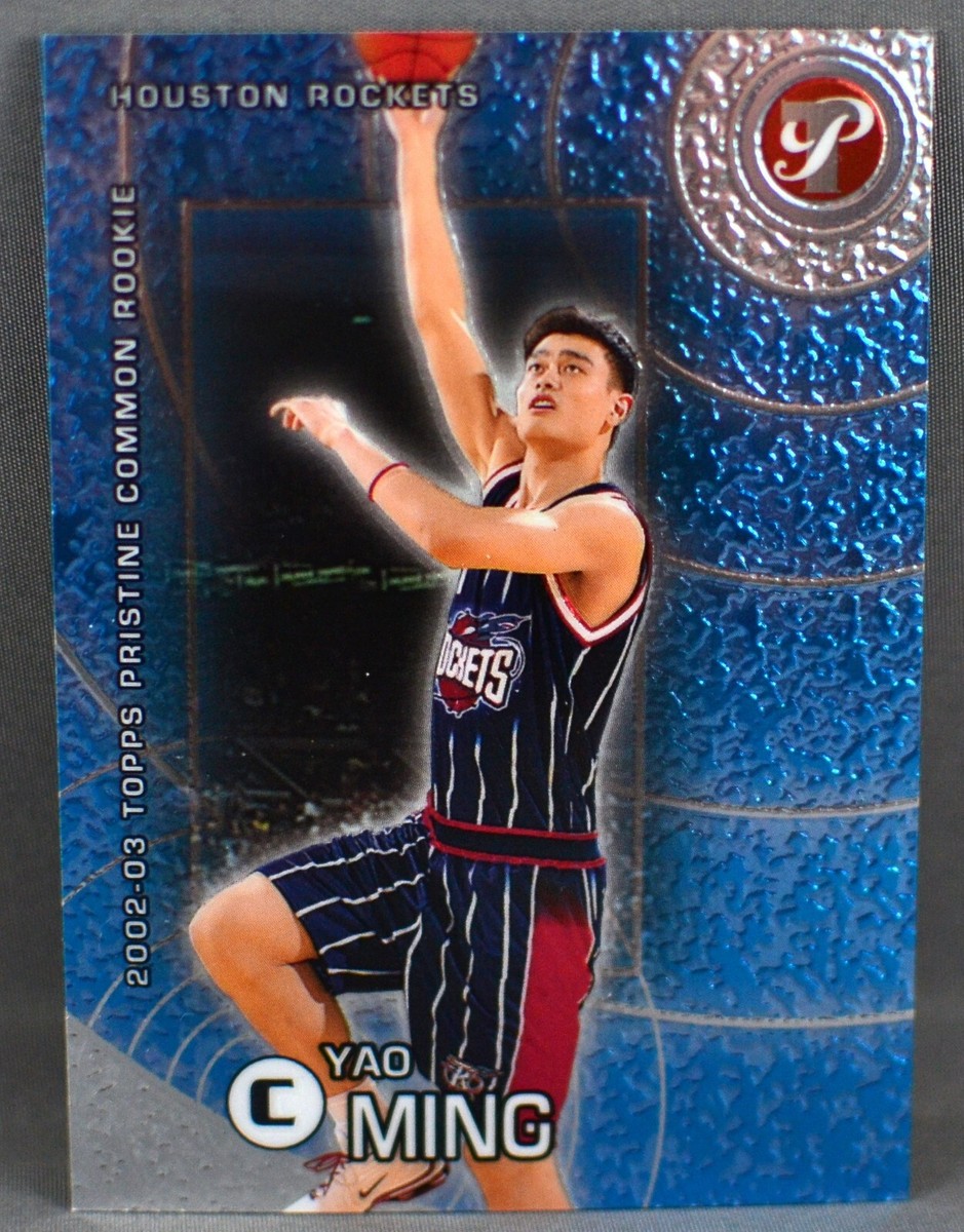 2002-03 Topps Pristine Yao Ming NBA RC ROOKIE 02 2003 HOUSTON
