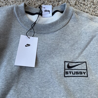 Stussy x Nike Crewneck (Medium) | eBay