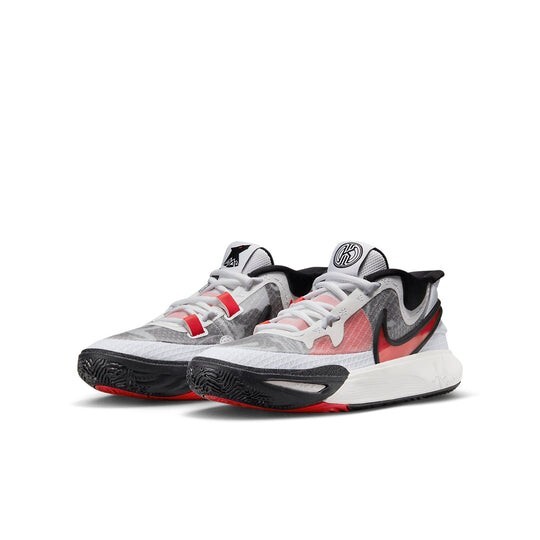 NIKE KYRIE 8 GO GS White/University Red-Black KIDS SIZE 7Y | eBay
