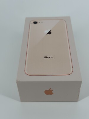 Apple iPhone 8 64GB Gold Original EMPTY BOX ONLY (iPhone not