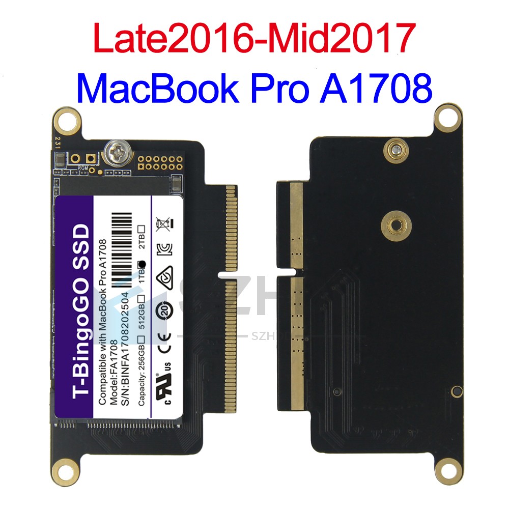 NEW 1TB SSD for 2016 2017 Apple MacBook Pro no touchbar A1708 EMC