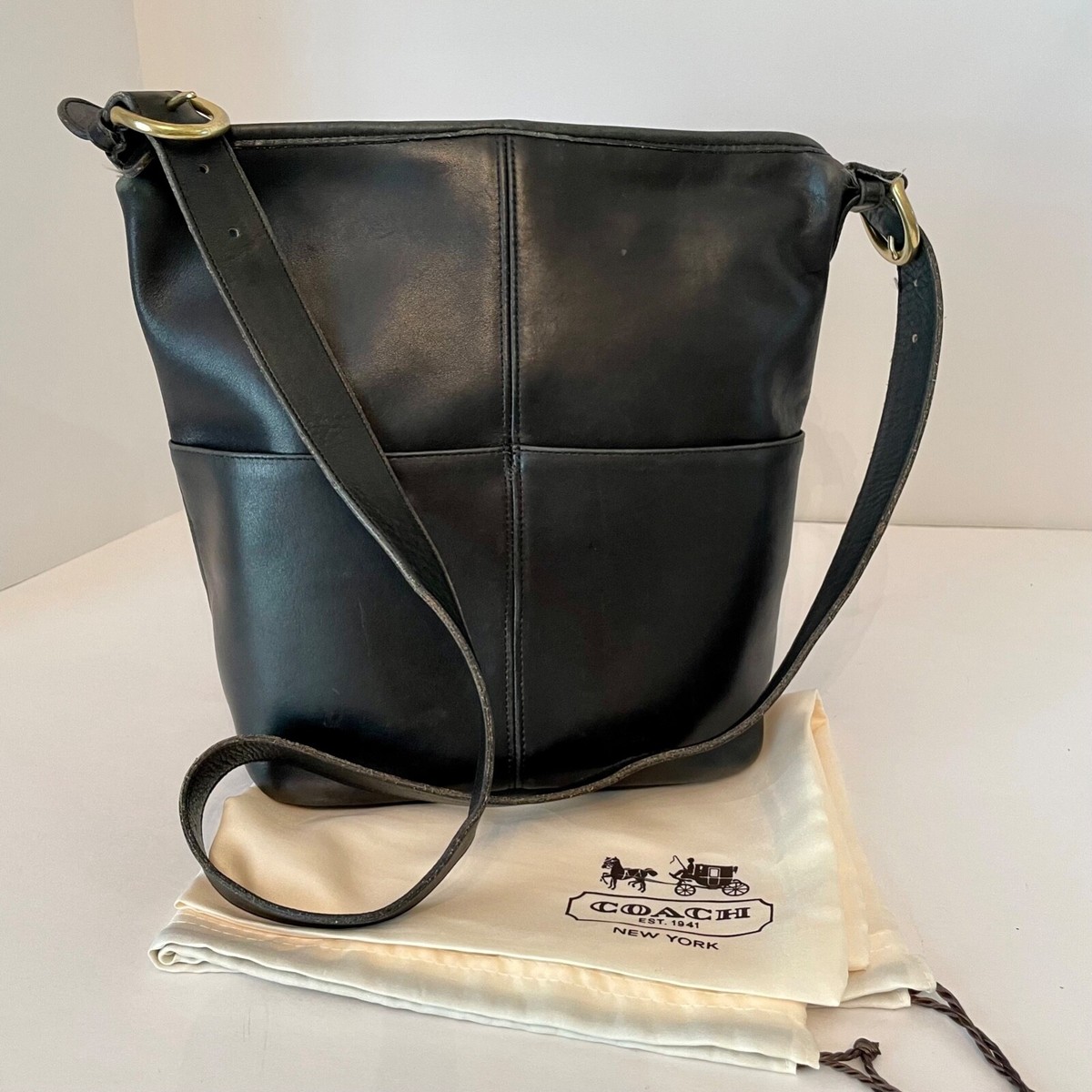 COACH Vintage Leather Soho Rivington 4141 Shoulder/Hobo Bag w