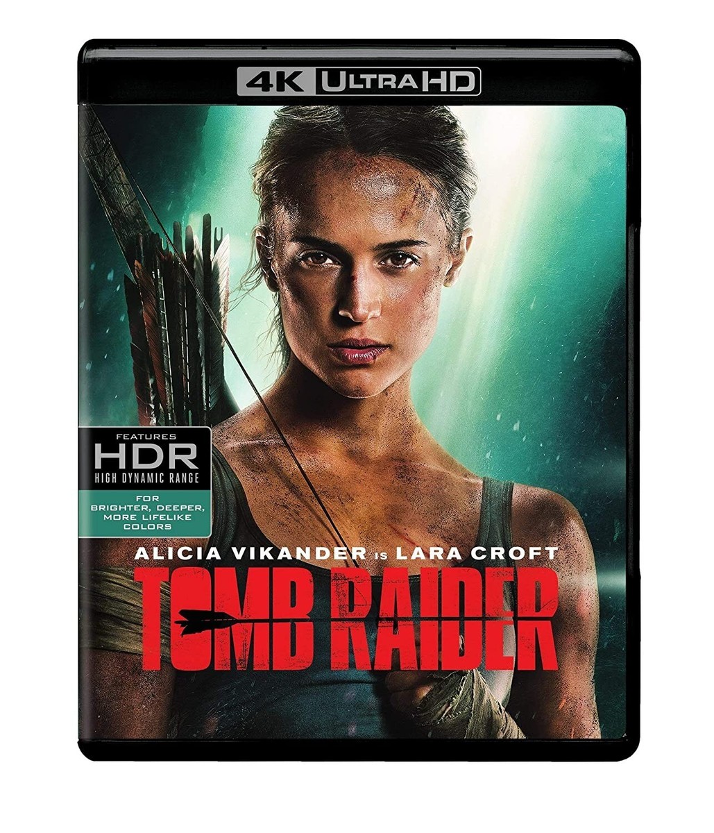 Tomb Raider (2018) 4k Ultra HD Blu-ray 2-Disc US Release w/Alicia