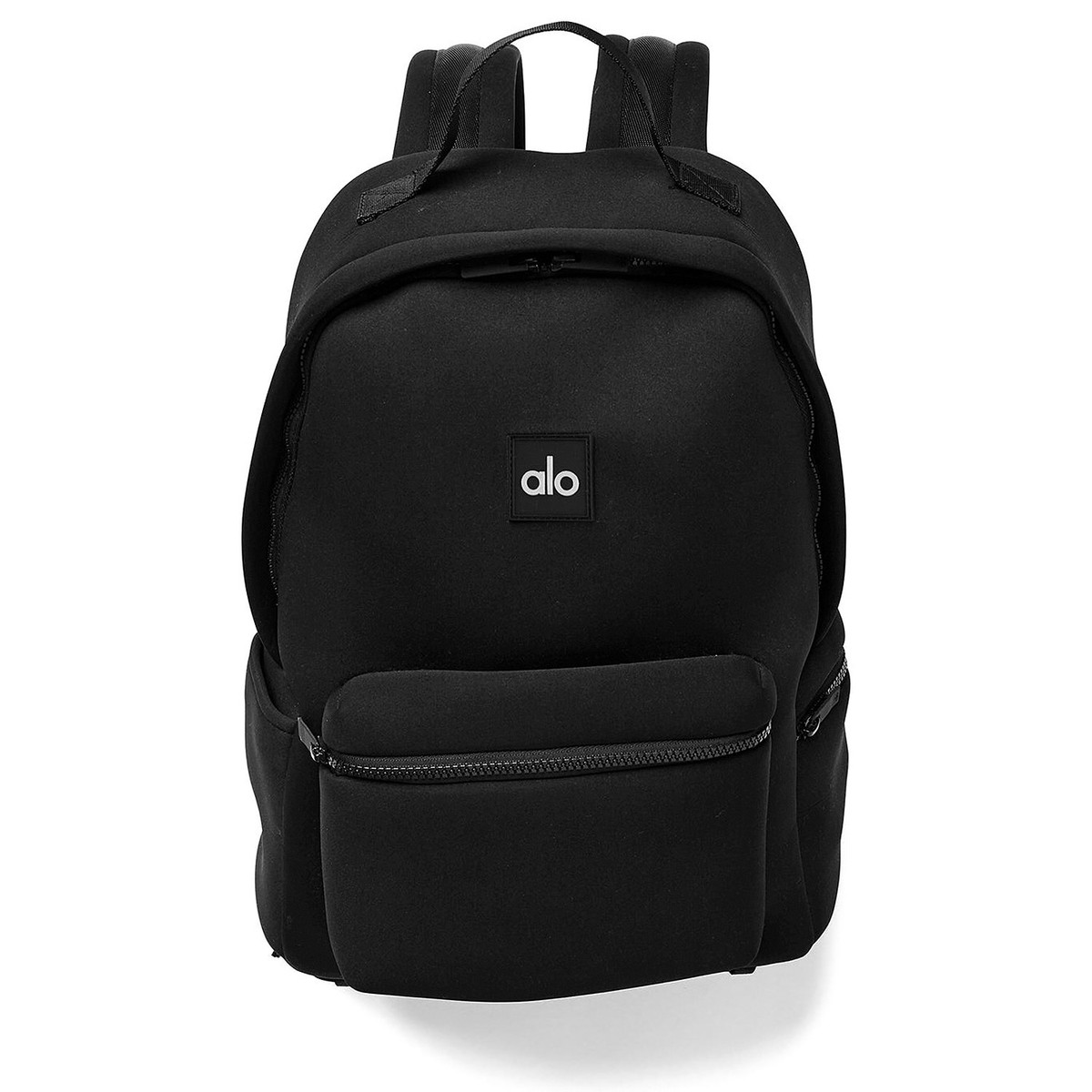 Original Alo Yoga Stow Backpack Black Neoprene with Detachable