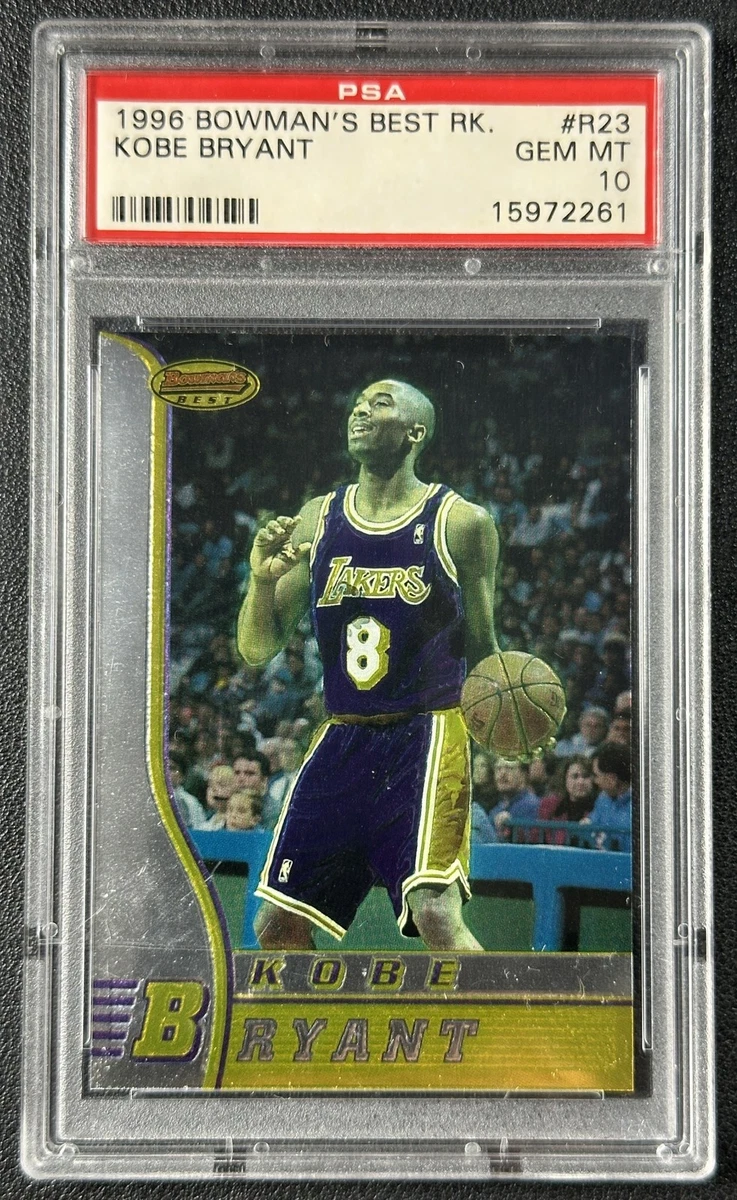 Bowman Kobe Bryant Basketball Rookie Sports Trading Cards