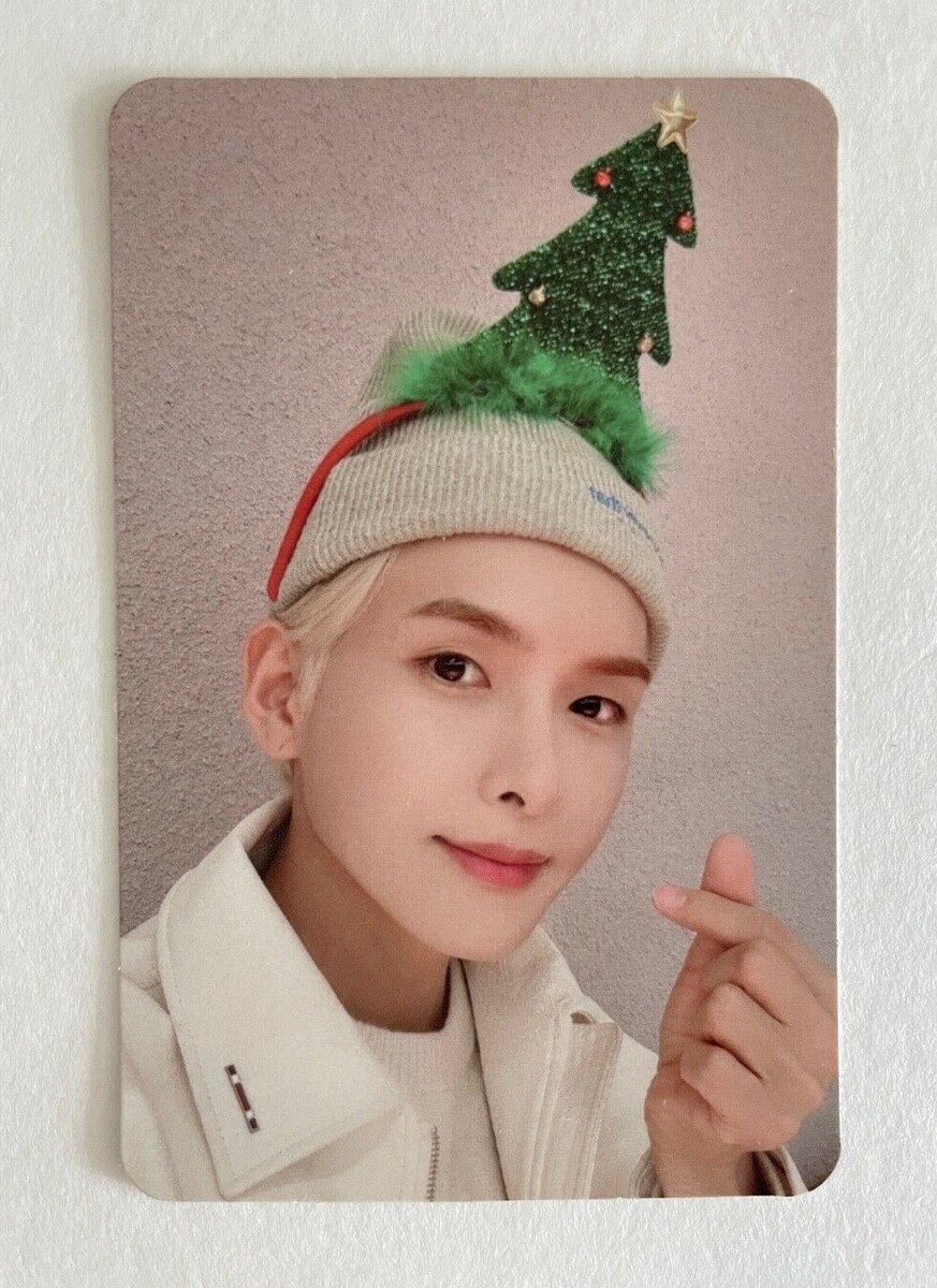 Super Junior 2022 Pink Christmas Official Photocard SMTown Xmas