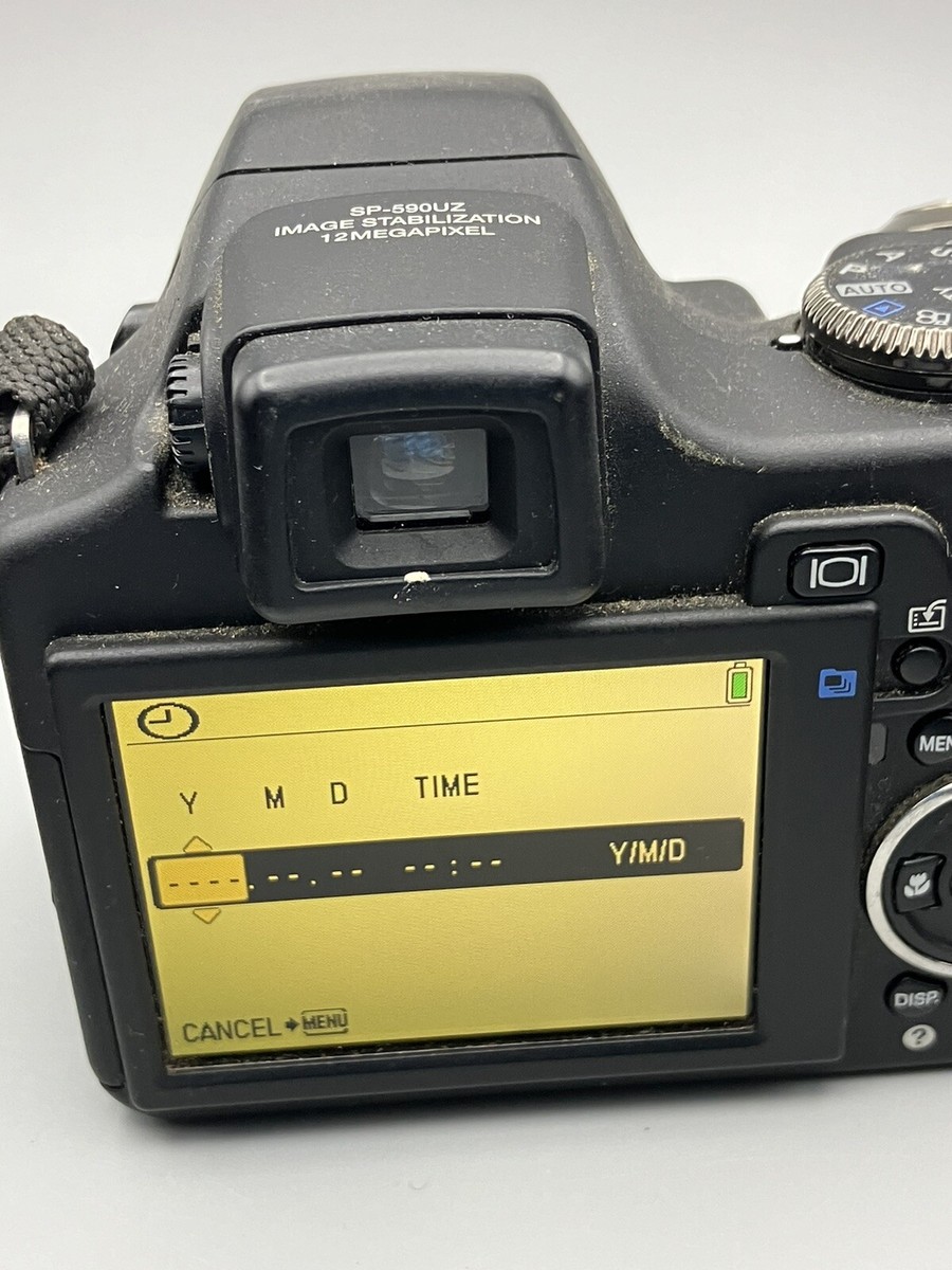 Olympus SP-590UZ Digital Camera 26x Optical Zoom Lens 12 MP | eBay
