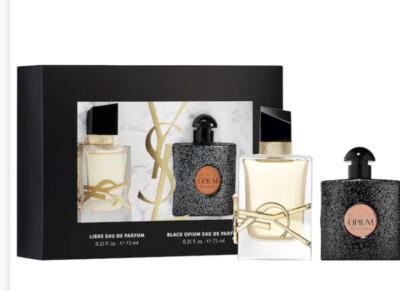 YSL Yves Saint Laurent Mini Black Opium & Libre Eau de Parfum Duo
