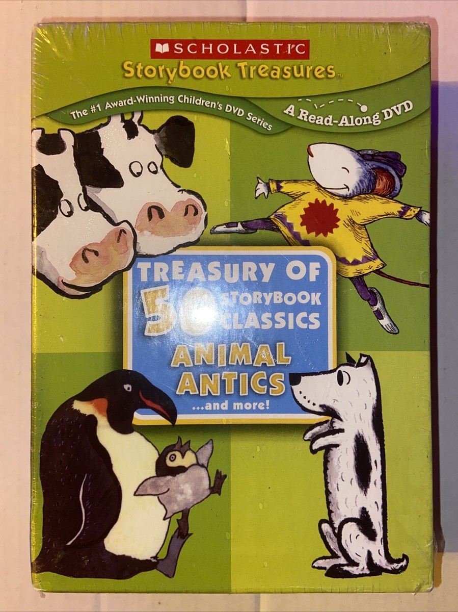 Scholastic Storybook Treasures 7 DVD Set Of 50 Storybook Classics