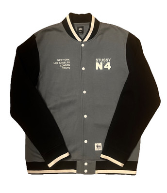 StuSSy Varsity Jacket Letterman Jacket Anniversary Stussy XXL | eBay