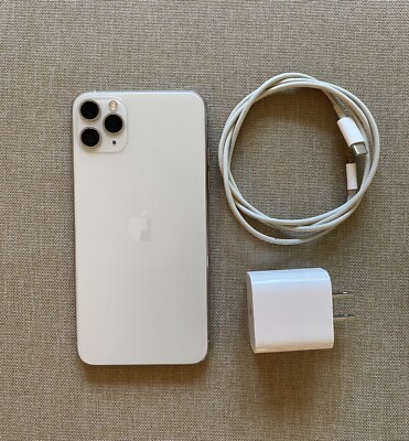 Apple iPhone 11 Pro Max - 64GB - Silver (Unlocked) A2161 (CDMA +