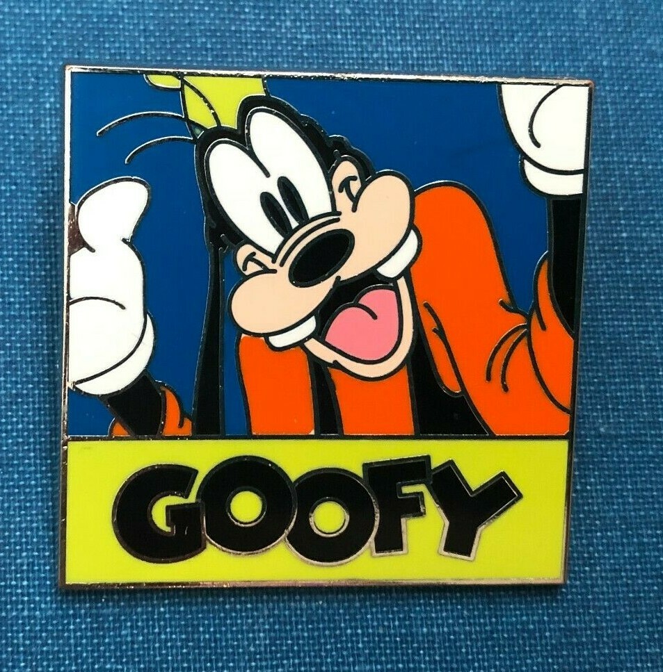 Disney pin 89889 Goofy square starter picture photo selfie goof