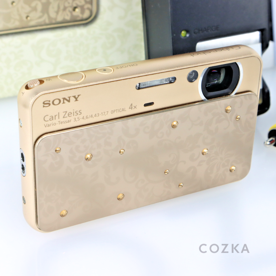 Mint】Sony Cyber-Shot DSC-T99D Gold 14.1MP Digital Camera 4x Zoom