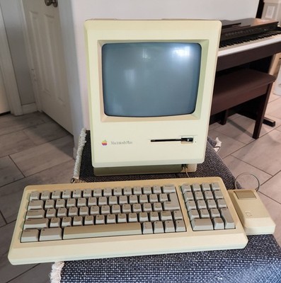 1987 Apple Macintosh Plus 1Mb Vintage Desktop Computer | eBay
