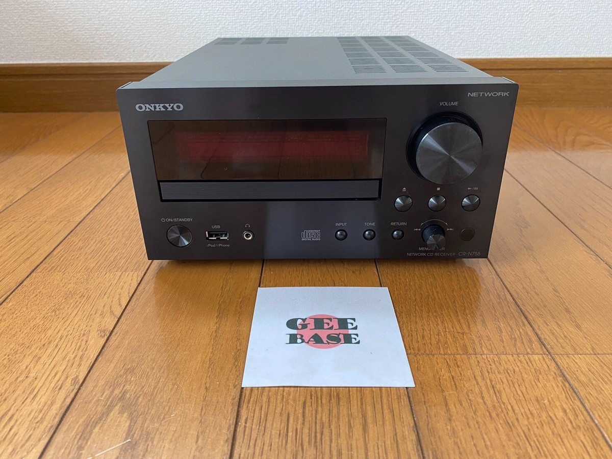 ONKYO CR-N755 CD Receiver / Player Network Hi-Fi Mini System Good