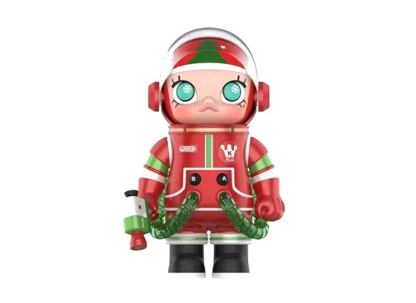 POP MART MEGA Collection 400% SPACE MOLLY CHRISTMAS | eBay