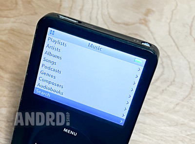 All Black 512GB iPod Classic 5.5 Gen w/Wolfson DAC, Taptic Mod