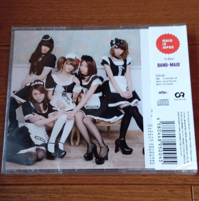 Rare! BAND-MAID CD Album MAID IN JAPAN Used Indies Label Miku