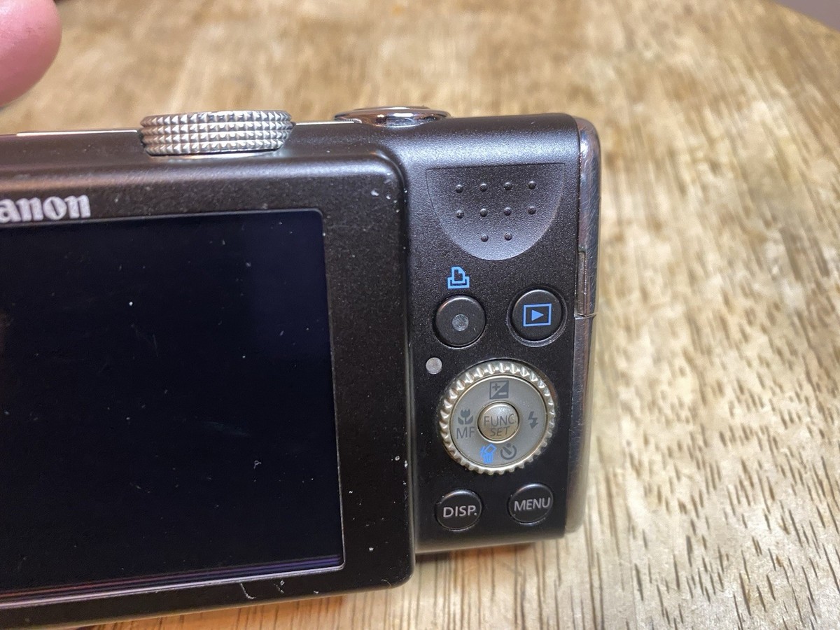 Canon PowerShot SX200 IS 12.1MP Digital Camera TESTED Working NO