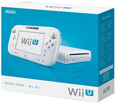 Nintendo Wii U 8GB Console In White With Gamepad Video Game