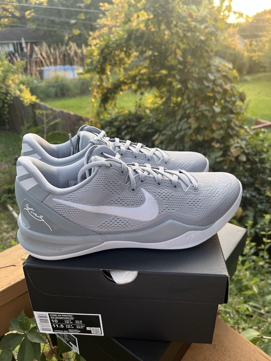 Nike Kobe 8 Protro Wolf grey White Size 10 Nike Online Purchase