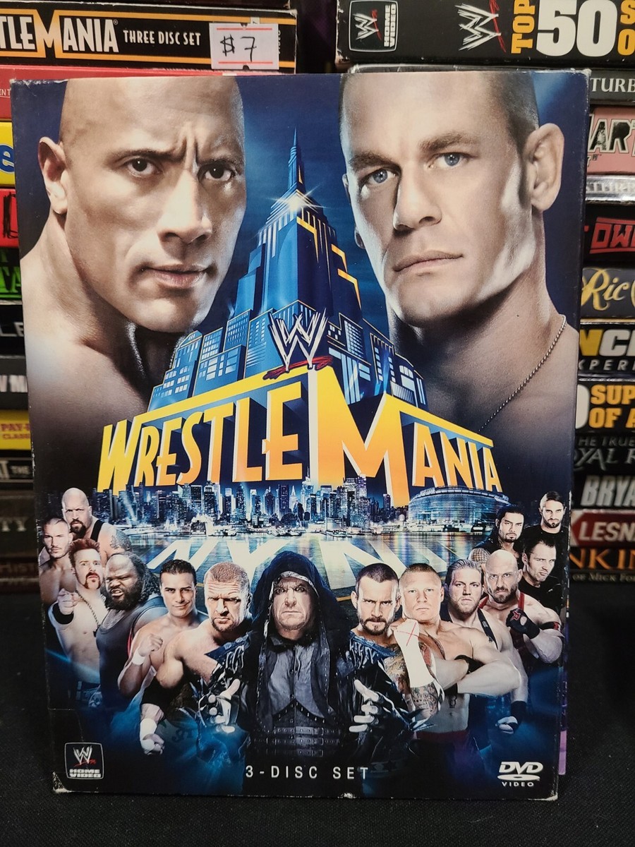 WWE WRESTLEMANIA 29 - 3 DISC SET DVD 651191951529| eBay