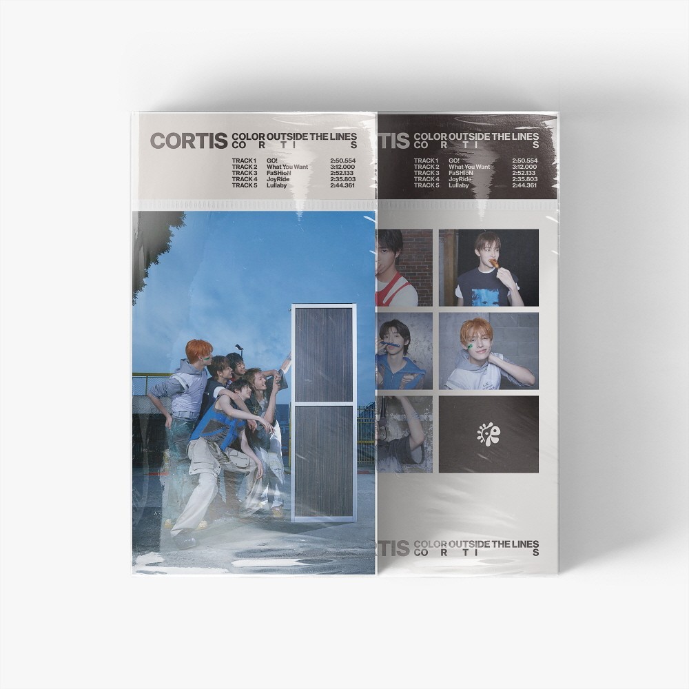 Cortis - 1st EP Color Outside The Lines Weverse Albums 2 versions