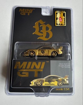 Liberty Walk Sapporo S15 Gold 1/64 MINI GT Car & T-Shirt Set 2025