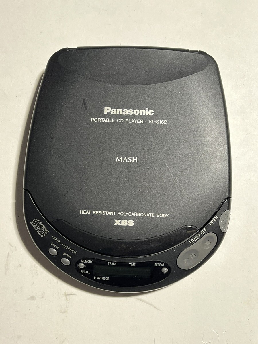 Panasonic portable cd player sl-s162 mash heat resistant xbs | eBay