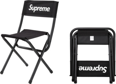 Supreme Coleman Folding Chair Black OS S/S 15 | eBay