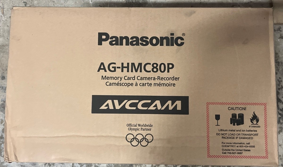 Panasonic AG-HMC45 5.31 Camcorder - Black for sale online | eBay