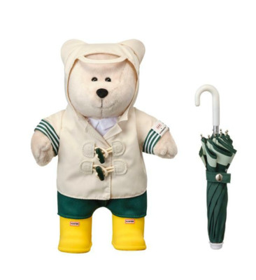 Starbucks Korea X Hunter 2024 Rainy Bearista Plush Doll | eBay