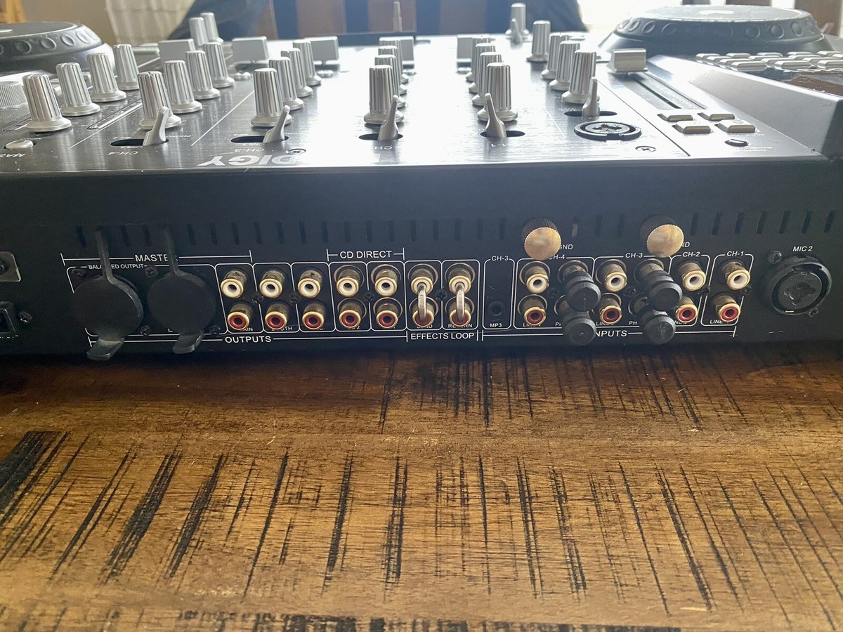 PRODIGY FX B-52 DJ CONTROLLER 2 CD DRIVE MUSIC SCRATCH TURN TABLE