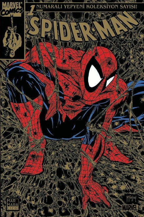Spider-Man #1 McFarlane - Gold Edition Turkish International
