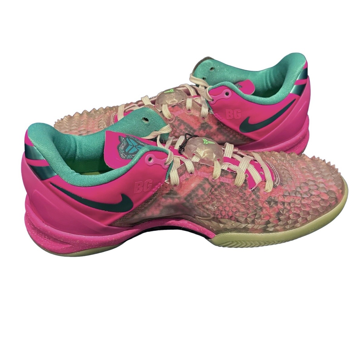 Nike Kobe 8 NikeiD Pink Snakeskin Christmas Size 8.5 Women's | eBay