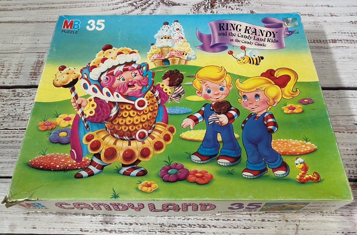 Vintage Candy Land Child Jigsaw Puzzle 35 Pieces Milton Bradley 22