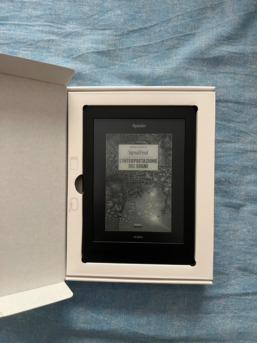 Kobo Aura H2O Edition 2 8GB, Wi-Fi Lettore E-book, 6.8'' - Nero